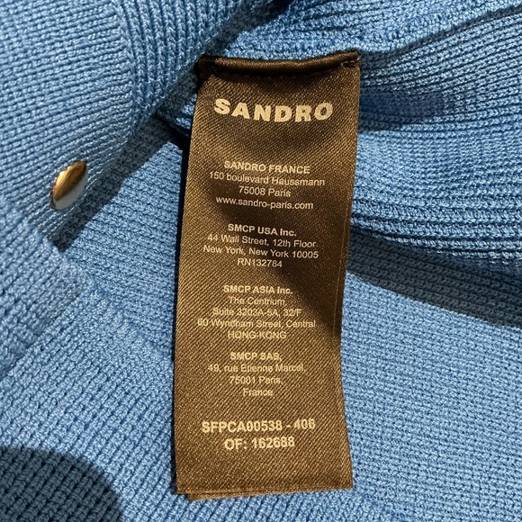 SANDRO Paco Collar Cardigan - Picture 10 of 11